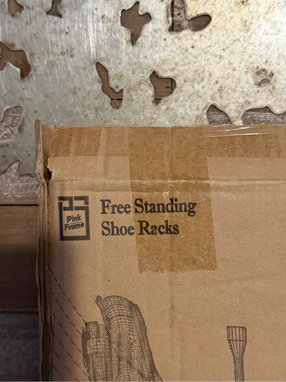 Free Standing Shoe Racks 2 Pack
